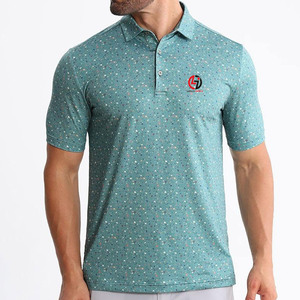 Camiseta de golf elegante para hombre, material ligero y transpirable, ideal para actividades deportivas, entrenamiento y uso diario. - Product Image 1