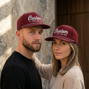 Gorra de Béisbol Snapback de 5 Paneles con Visera Curva y Bordado Personalizado, con Orificios Cortados a Láser, Tejido Impermeable, Cuerda, para Tenis y Golf, Venta al por Mayor - Product Image 6