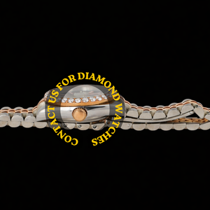 Montre de luxe unisexe tendance avec cadran rond en moissanite marron de qualité supérieure, mouvement à quartz et lunette mécanique - Product Image 4