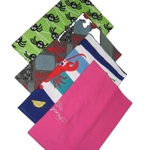 Toalla de cocina geométrica floral para fiesta y avión, algodón muy suave, estampado, apariencia atractiva - Product Image 2