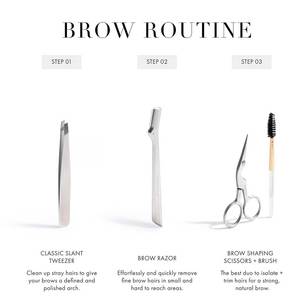Ciseaux à sourcils courbés, outil de toilettage de précision, ciseaux de beauté en acier inoxydable pour une coupe détaillée - Product Image 6