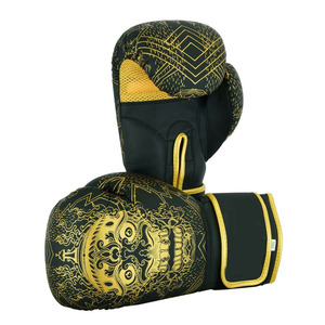RTS Wholesale Price Best Quality Custom Made Boxing <b>Gloves</b> Pure Leather Cowhide Skin Training Sparring Boxing <b>Gloves</b> AS-BG-4819 - Product Image 3