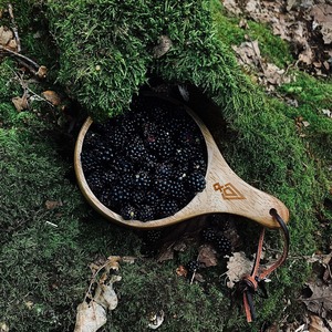 Taza Kuksa Hecha a Mano, Taza Nórdica de Madera a Bajo Precio para Café, Té, Uso en Exteriores y Viajes, por M/S SHAAD HANDICRAFTS - Product Image 5