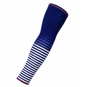 Manchons de compression personnalisés pour la course, le basketball, le cyclisme, la remise en forme, l'entraînement en salle de sport – Respirants et anti-humidité - Product Image 6
