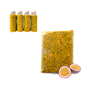 Low Price Top Notch Quality Made In Vietnam Hot Sale IQF Frozen Passion Fruit Without <b>Seeds</b> <b>Packed</b> 10kg Plastic Bag - Product Image 1