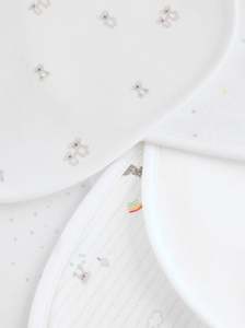 Bavoirs pour bébé 100% bambou, coton doux, respirants, confortables à porter toute la journée - Product Image 6