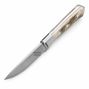 Cuchillo de Cocina J2 de Acero Hecho a Mano Personalizado, Cuchillo de Chef de Alta Calidad con Mango de Cuerno de Ciervo - Product Image 5
