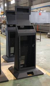 Sheet Metal <b>Fabrication</b> <b>Service</b> Powder Coated Steel Kiosk OEM Customization Custom Color Dimensions SEIKI INNOVATION VIET NAM - Product Image 2