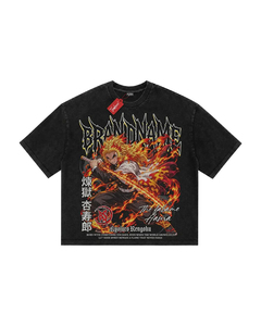 Camiseta con Estampado DTF/DTG Personalizado al por Mayor, Camisetas de Algodón con Diseño Gráfico Personalizado, Fabricante de Camisetas de Moda Urbana OEM - Product Image 2