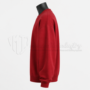Customization Solid Color <b>Fleece</b> <b>Lined</b> O Crew Neck Streetwear Style Blank Fit Heavyweight Pullover Casual Wear <b>Sweatshirts</b> - Product Image 5
