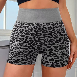 Pantalones cortos de verano para mujer, pantalones informales elásticos de cintura alta sexys, estilo mini a la moda en blanco y negro, tela suave para fiestas - Product Image 1