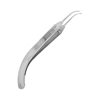 Pinzas de Fijación con Bloqueo de Acero Inoxidable, Instrumentos Médicos Quirúrgicos Oftálmicos, Herramienta Duradera para Cirugía Ocular de Retina, Córnea y Cataratas - Product Image 3