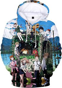 Sudadera con Capucha Sublimada con Estampado de Anime, Corte Regular para Hombre, Informal, 100% Poliéster Tejido Transpirable, Estilo Primavera, con Bolsillos - Product Image 2