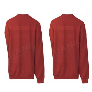 Sweat-shirt homme en coton mélangé, nouveau design, col rond, idéal pour les tenues décontractées de rue. - Product Image 5