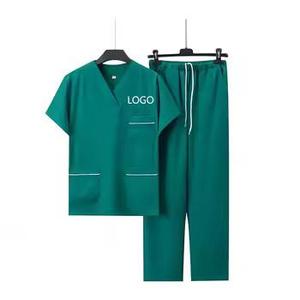 Low MOQ Unique High Quality Women's <b>Nursing</b> <b>Scrubs</b> Vest Custom OEM Hospital Uniforms Pockets Knitted Breathable Comfortable Low - Product Image 4