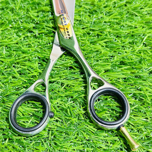 Tijeras Profesionales para Cortar Cabello de Barbería, Tijeras de Precisión con Filo de Cuchilla para Salón de Belleza y Uso Doméstico, Acero Inoxidable - Product Image 3