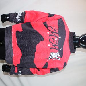 Sudadera MM Mock Neck 450 GSM con nombre personalizado, bordado en aplique, corte holgado, 100% algodón, felpa francesa. - Product Image 1