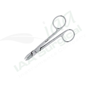 กรรไกรผ่าตัดสแตนเลส IAA SURGICAL INSTRUMENTS ขนาด 10.5 ซม. 4 นิ้ว อุปกรณ์ปฐมพยาบาลแบบใช้มือ คลาส 1 สำหรับปลูกถ่ายเส้นผม - Product Image 5