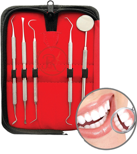 Dental <b>Tools</b> Kit Plaque Remover for <b>Teeth</b> Professional Dental Hygiene <b>Cleaning</b> Kit High Quality by ROBOZ TECH - Product Image 1
