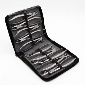 Kit de forceps d'extraction à succès, ensemble de 7 pièces, instruments de chirurgie générale, manuels, en acier inoxydable allemand, Classe II OPTITECH - Product Image 5