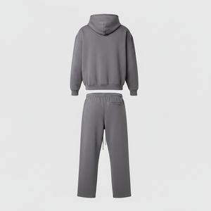 <b>Plain</b> <b>Tracksuit</b> Set Custom Screen Printing High Quality Ready Low Price Sportswear Supplier - Product Image 2