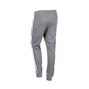 Pantalon de survêtement gris pour homme, taille élastique, cordon de serrage, poches latérales, respirant, tricoté, décontracté, pour l'automne - Product Image 3
