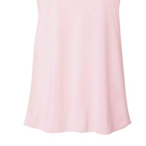 Débardeur rose pour femme, col rond, tricoté, respirant, décontracté, imprimé lettres sur le devant, 100 % coton, longueur standard - Product Image 2