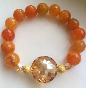Fashion Colorful Resin Beads <b>Bracelet</b> Handmade <b>Stretch</b> Jewelry for Women - Product Image 1