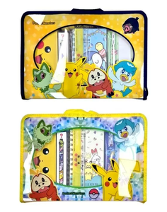 Bestin Pokemoned Pika Pika Stationery <b>Set</b> Kids School Supplies Pencil Eraser <b>Notebook</b> Anime Cartoon Student Gift Wholesale - Product Image 1