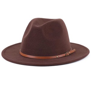 Chapeau de cowboy western en cuir véritable à large bord, résistant à l'eau, pour les voyages en plein air, unisexe, toutes saisons, vente en gros aux États-Unis et en Europe - Product Image 1