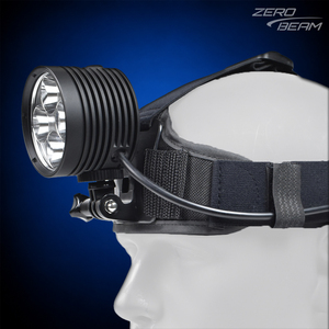 Linterna Frontal Recargable LED de 8000 Lúmenes con Alcance de 561 m, Resistente al Agua, ZEROBEAM H50, para Senderismo y Aventuras al Aire Libre, con Paquete de Baterías de 4 Ranuras - Product Image 1