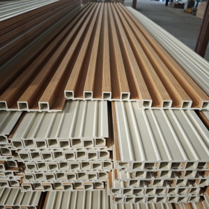 Paneles de Pared Decorativos de Madera WPC para Interiores de Hoteles, Diseño de Gran Muralla Acanalado, Resistentes al Agua, para Uso Comercial, Alta Calidad, Nuevo - Product Image 6