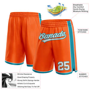 100% Polyester Mesh <b>Custom</b> Sublimation Shorts Sports Team Shorts Club Name Shorts Training Shorts Breathable Athletic Shorts OEM - Product Image 5