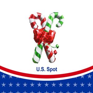 12 pezzi di natale Candy bastoncini rosso verde bianco decorazioni dolci riempiono bastoncini di zucchero per la festa di compleanno dell'albero di Natale altro - Product Image 5