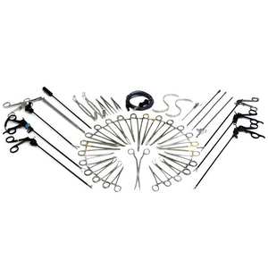 Ensemble d'instruments chirurgicaux pour laparoscopie, outils de chirurgie mini-invasive, acier inoxydable de qualité hospitalière - Product Image 3