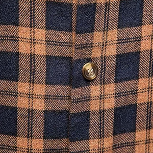 OEM Men Sleeveless Flannel Shirt OEM Flannel Shirt Manufacturer Button <b>Down</b> Shirts, Muscle Performance Sleeveless Shirts - Product Image 4