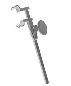 Retractor Profesional para Cirugía Cardiovascular de Alta Calidad, 16 cm, Acero Inoxidable, Tipo Bailey, Aproximador de Costillas, Puntas Afiladas - Product Image 3