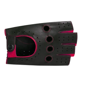 Guantes de Conducción Unisex de Punto, Sin Lavado, con Recubrimiento de PU en la Mitad de los Dedos, Tejido Sin Costuras, de Poliéster, para Trabajo, Diseño Personalizado - Product Image 2