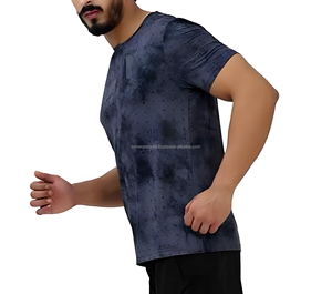 T-shirt Ringer Homme 2026 en Satin 100% Coton Coupe Classique Essentiels Streetwear Fitness Imprimé sur le Devant Respirant Séchage Rapide Bouton à Boutonnière - Product Image 2