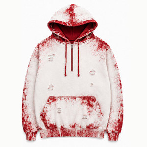 Nouvel Arrivage Direct Usine Sweat à Capuche Confortable Délavé à l'Acide Coupe Classique Style Vintage Hiver 100% Coton Écologique - Product Image 1