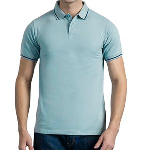 Camiseta Polo para Hombre, Nueva Llegada, Calidad Premium, 100% Algodón, Servicio OEM, Logotipo Personalizado, Cuello en V, Camisetas Personalizadas para Hombre - Product Image 4