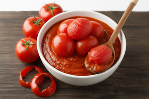 Tomates Enteros Pelados Naturales en Puré de Tomate Enlatado para Salsas, Sopas y Pasta - Product Image 5
