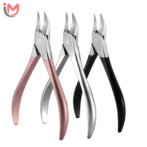Coupe-cuticules personnalisés pour ongles incarnés - Acier inoxydable argent/noir/or rose - Services OEM - Product Image 1