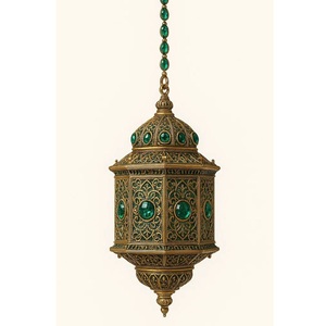 Produit phare : Décoration d'intérieur Ramadan personnalisable, objet décoratif en métal durable fait main, style Kraft World, avec charme spirituel - Product Image 5