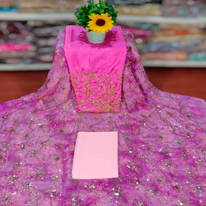 Nouvelle Collection Fransawi Pierre Dirac Perlé Somali Robe Tissu Or Paillettes Soyeux Matériel Jacquard Uni Styles-Qualité Exportation - Product Image 1