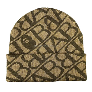 Sur l'ensemble des bonnets à motif jacquard logo personnalisé - Product Image 5