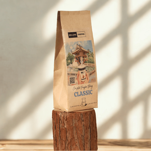 กาแฟบดโรบัสต้าเวียดนามเข้มข้น0.25กก. บรรจุภัณฑ์เครื่องดื่มปิดสนิทรสชาติคลาสสิกส่งออก - Product Image 1