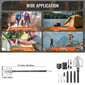 Pala Pieghevole Multifunzione per Escursionismo e Sopravvivenza all'Aperto, Ideale per Campeggio e Avventure nella Natura - Product Image 5