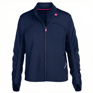 Blouse médicale à manches froncées en gros, uniformes d'infirmière personnalisables, vestes d'hôpital extensibles haute performance - Product Image 4