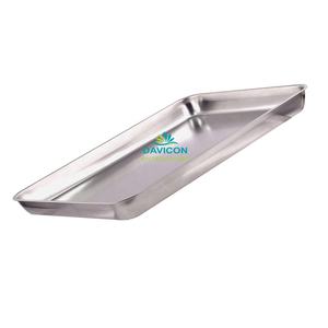 Kit d'assortiment de plateaux d'instruments chirurgicaux en métal en acier inoxydable de haute qualité pour instruments médicaux plateau à fond plat (taille 18*14 ") - Product Image 3